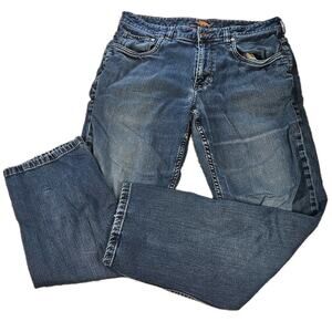 Tommy Bahama Authentic Straight Denim Jeans Blue Sand Drifter Blue 33x33